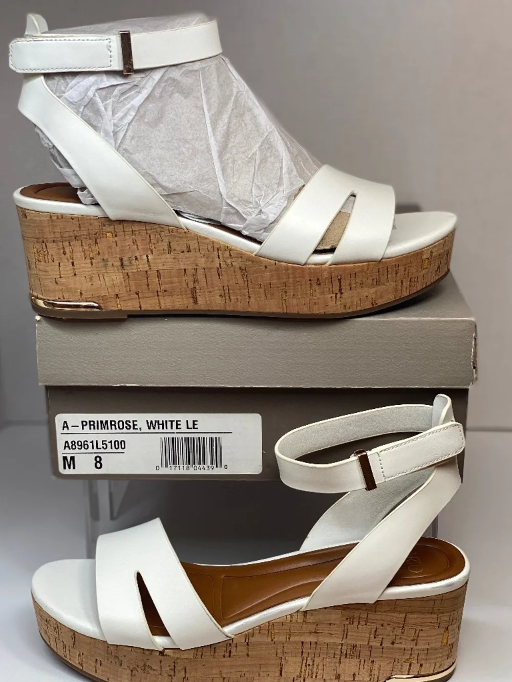 Franco Sarto Women's Primrose Wedge Sandals Size 8M NIB